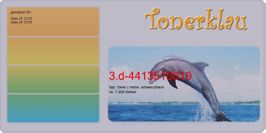 Toner 3.d-4413510010 kompatibel mit Utax 4413510010 - EOL