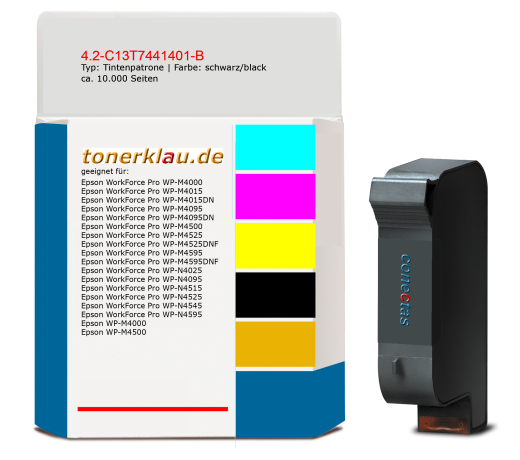Tintenpatrone 4.2-C13T7441401-B kompatibel mit Epson C13T7441401 / T7441401