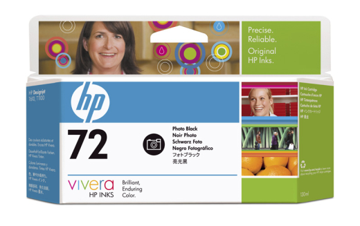 HP C9370A [ C9370A / 72 ] Tinte / Photo black