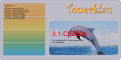 Druckkassette 3.1-CE250A kompatibel mit HP CE250A / 504A