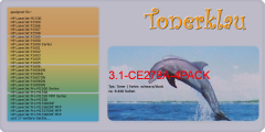 Toner 3.1-CE278A-4PACK [ 4er Pack ] kompatibel mit HP CE278A / 78A