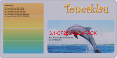 Toner 3.1-CF280XXL-4PACK [ 4er Pack ] kompatibel mit HP CF280X / 80X