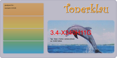 Toner 3.4-X340H11G kompatibel mit Lexmark X340H11G