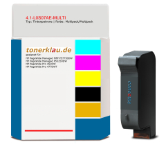 Tintenpatrone 4.1-L0S07AE-MULTI kompatibel mit HP F6T81AE / 973X