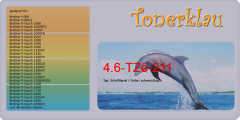 Schriftband 4.6-TZe-211 kompatibel mit Brother TZe-211 / TZ-211