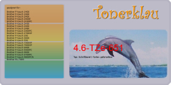 Schriftband 4.6-TZe-651 kompatibel mit Brother TZe-651 / TZ-651